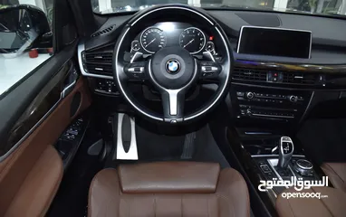  18 BMW X5 xDrive35i ( 2016 Model ) in Grey Color GCC Specs