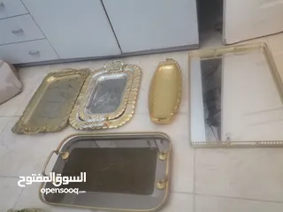  14 سدور وصواني نقش ابرة وصواني تقديم فخمة بسعر مغري