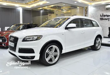  1 Audi Q7 S-Line 4.2L QUATTRO ( 2010 Model ) in White Color GCC Specs