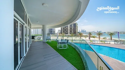  3 Azizi Mina Palm Jumeirah Move-In Ready Luxury 1BR Beachfront Apt for Sale