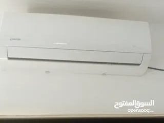  1 مكيف اطلس بحال الوكال استعمال 4شهور فقط