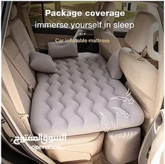  1 اقل سعر في السوق سرير هوائي قابل للنفخ للسيارة سرير مريح للمقعد الخلفي
