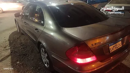  9 مرسيدس2007 E200 compressor  Elegance كامله ماعدا فتحه السقف  فابريكة بالكامل