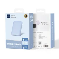  7 WiWU Wi-P037 5000mAh Magnetic Power Bank   -NEW -MEGAByte