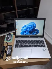  1 لابتوب hp مستعمل بحالة الجديد