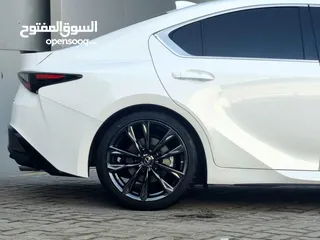  7 LEXUS IS350 F-SPORT 2021 FULL OPTION US SPEC