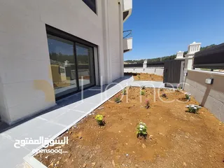  11 شقة ارضية بمدخل خاص للبيع في طريق المطار بمساحة بناء202م