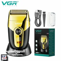  1 ماكينة حلاقه الذقن وتنعيمه على الشفره حلاقة شعر اللحيه شفره ماكينه VGR الحلاقه الذهبيه شحن ضد الماء