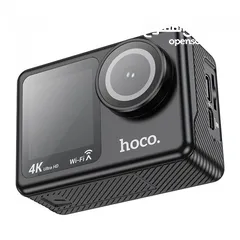  2 Hoco DV101 Action Camera HD (720p) Underwater (with Case) with WiFi with 3 inch Screen