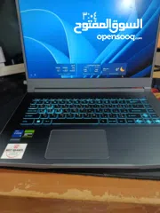  8 لابتوب جيمينج قوي جدا شبه جديد مع الكرتونة