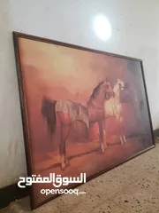  2 لوحة فنية قديمة رسم يدوي للرسام الفرنسي ليونارد دافنشي