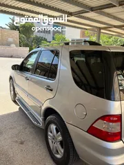  12 مرسيدس ML 350 موديل 2005 – بحالة ممتازة وعداد 172000 كم فقط ولم تُستخدم كثيرًا
