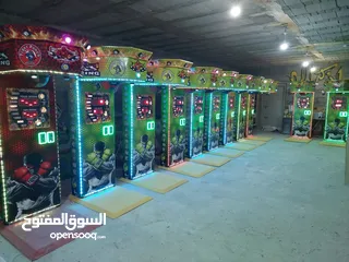 3 ماكينة بوكس عمله نقديه تايقر بنش بوكسنج