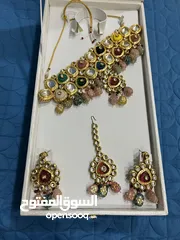  8 Original silver and kundan sets