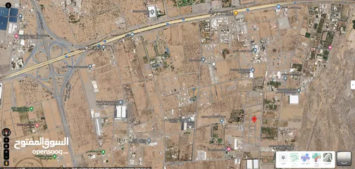  7 ارض سكنية للبيع في ولاية بركاء - الشخاخيط - مخطط الحور مساحة الأرض: 600 متر سعر الارض: 28.500 ألف