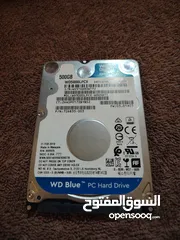  1 هارد ديسك داخلي WD Blue 500GB للبيع