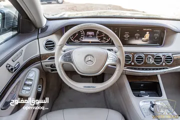  18 Mercedes S400 2015   السيارة وارد الشركة و قطعت مسافة 111,000 كيلو متر