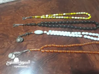  3 مجموعة نوادر مسابح راسيه شرابات فضه 925المهتم اترك رقم هاتفك ونتصل معك الاسعار داخل الاعلان