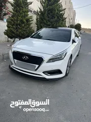  9 هونداي سوناتا فل كامل لمتد كرت ابيض 7 جيد