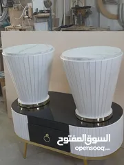  29 طاولات وسط خشب 18م او ادهان  مقاسات كبيره مع امكنيه تغيير المقاسات اطقم طاولات مع ديكور شاشه