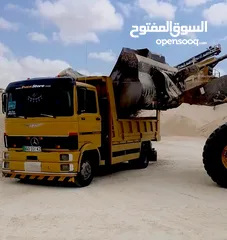  1 قلاب 5 متر لنقل مواد البناء والطمم خدمة 24 ساعه