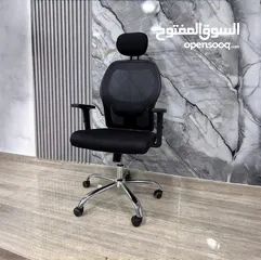  3 اجلس براحة و بأقل التكاليف كرسي مكتب طبي فاخر بمسند رأس كرسي متحرك متانه عالية من افخر الخامات