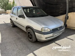  5 اوبل كورسا اوتوماتيك موديل 98 للبيع