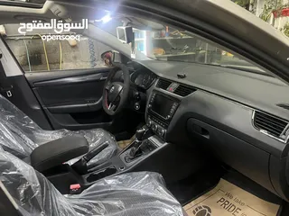  12 سكودا اوكتافيا 2016 مطور 1600 ديزل جير اتوماتيك فل الفل اضافات بنورامااااا بسعررررر محرقه ع الكاش