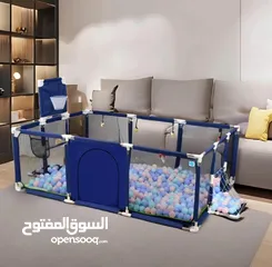  6 ملعب الأطفال بالحجم السوبر صار متوفر  سلة ألعاب وكرات الأطفال بالحجم الكبير .