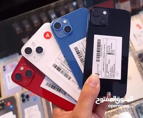  1 على الفحص ايفون 13 الاصلي جيجا 128 و 256 بطاريات مشكل أغراضة الأصلية متوفر توصيل
