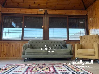  23 لمن يرغب بالسكن أو الاستثمار شقة مع روف فاخرة تشطيب ديلوكس في اجمل مناطق الجبيهة للبيع بسعر مميز