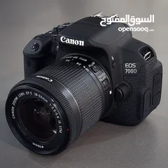  1 كاميرا كانون Canon 700d