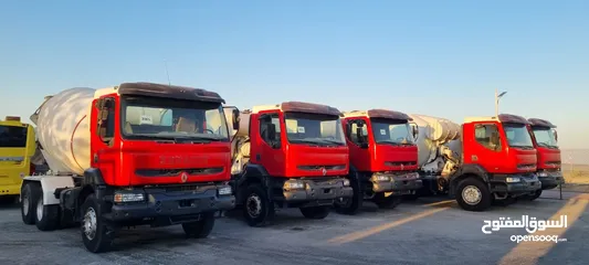  9 2006 Renault kerax 350, 6x4, 8cbm Mixer Trucks