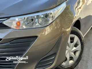  14 تويوتا يارس موديل 2020 فحص كامل 7 جيد بدون ملاحظات لم تعمل سياحي او تطبيقات خصوصي اصلي