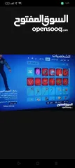  3 حساب فورتنايت في الباتل بأس الحالي وبي 40 اسكن وايضان بي سيارات روكيت ليق و الباتل بأس الحالي