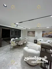  2 شقة مفروشة فاخرة ثالث مع روف جديد لم يسكن أرقى واجمل مناطق عبدون