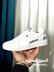  1 حذاء اديداس Adidas مريح جدا للرجال مقاسات 40-45 باللون الابيض والاسود