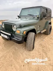  4 jeep wrangler GCC 2006 جيب خليجي نظيف و فحص ناجح