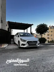  5 هونداي أكسنت 2019(استعمال ربة منزل) وارد أمريكي نظيفة جداً