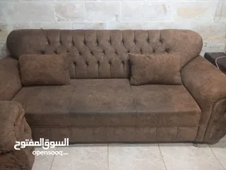  1 طقم كنب مستعمل