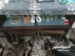  5 طقم كنب ثقيل  شبه جديد