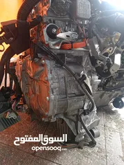  10 محركات / ماتور  تويوتا بريوس 2016-2022  وارد اليابان بحالة الوكالة كفاله حقيقه شهرين  ممشى قليل