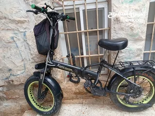  1 للبيع بسكليت كهرباء بحالة ممتازة