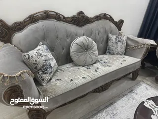  3 كنب أنيق لغرفة الجلوس بتصميم عصري – 7 مقاعد