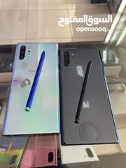 1 اخو الجديد Samsung Not 10 plas رام 24 جيجا 256 بدون كرتونه عربي شرق اوسط هدية كفر وشاحن الاصلي توصيل