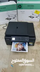  8 طابعة Brother  للصور مع سكانر فقط 150 شيقل !!
