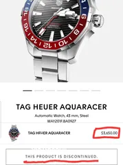  18 TAG HEUER Pepsi ((Sold Out))