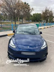  16 تيسلا Y موديل 2023 (( 7 ركاب )) فحص كامل مفحوصه شركه ومفتوحلها ملف ومفحوصه اتو سكور B + 82