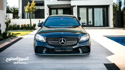  2 AED 945 PM AVAILABE  Mercedes C300 AMG 2018  NO LOW BALLERS  NO ACCIDENT HISTORY