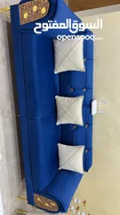  2 طقم كنب 7 مقاعد استعمال بسيط جداً